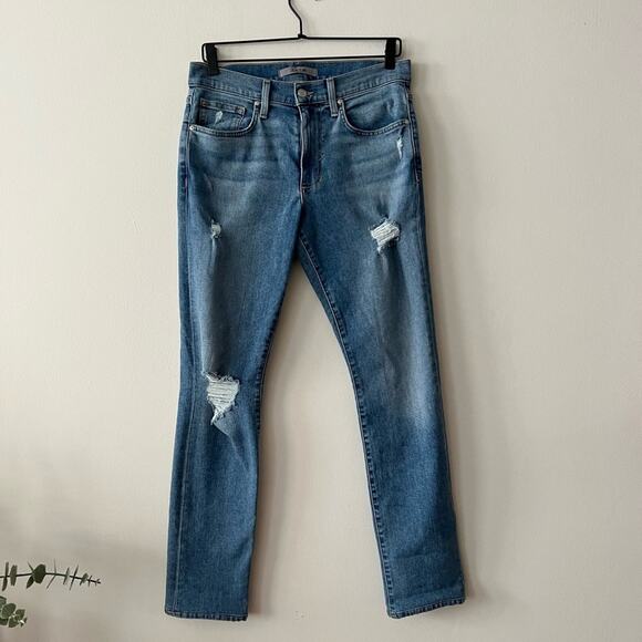 Joe's Jeans Raphael The Slim-Fit Distressed Jeans - Picture 2 of 8